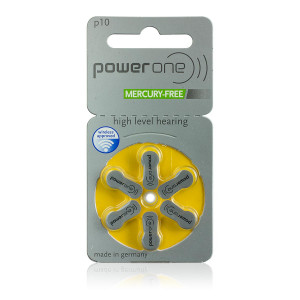 Power One - Blister 6 pile Acustiche 10